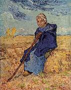 Vincent Van Gogh Die Hirtin painting